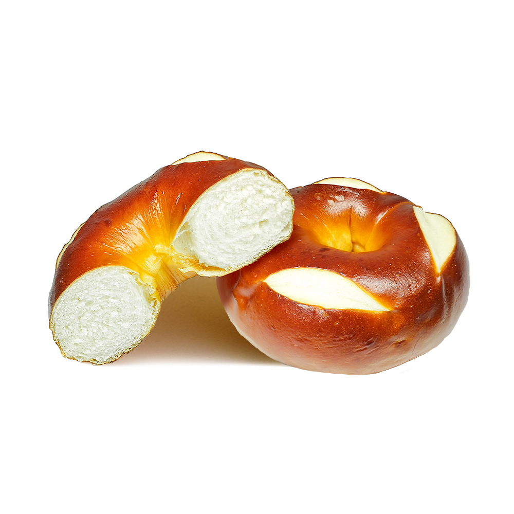 Højtemperaturbagende kringlebagel