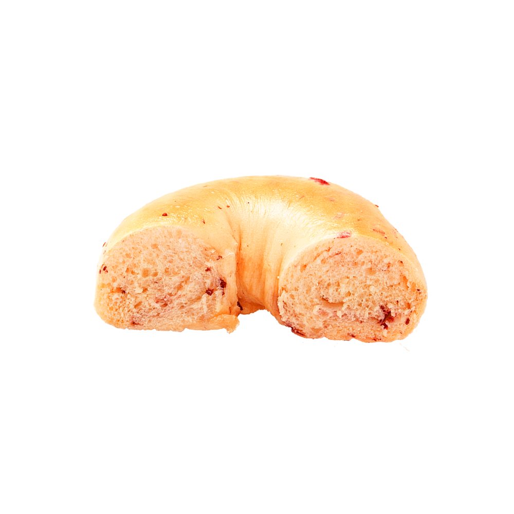 Sund og fedtfattig tranebærbagel Sund og fedtfattig tranebærbagel